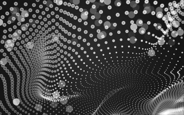 Çokgen alanı düşük Poli koyu arka plan, 3d render