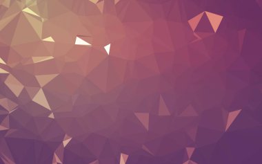 Soyut düşük poli arkaplan, geometri üçgeni, mozaik pastel renk arkaplanı