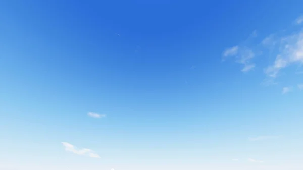 Ciel bleu nuageux fond abstrait, illustration 3D — Photo