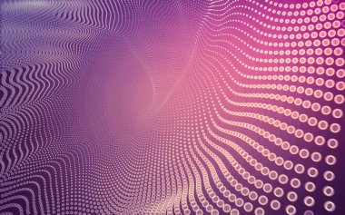 Çokgen alanı düşük Poli koyu arka plan, 3d render