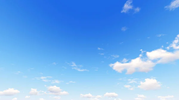 Bewölkt blauer Himmel abstrakter Hintergrund, 3D-Illustration — Stockfoto