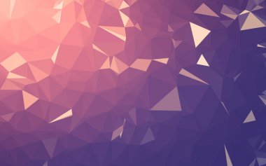 Düşük Poli arka plan, geometri üçgen