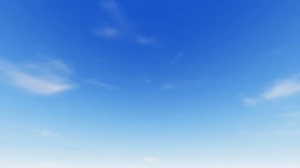多云的蓝色天空抽象背景，3d 图 — 图库照片