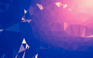 Düşük Poli arka plan, geometri üçgen