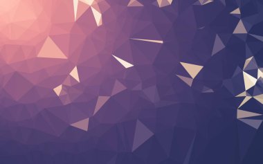 Düşük Poli arka plan, geometri üçgen