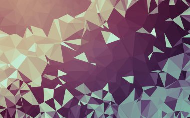 Düşük Poli arka plan, geometri üçgen