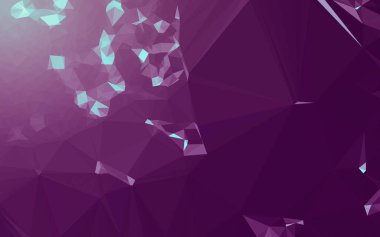 Düşük Poli arka plan, geometri üçgen