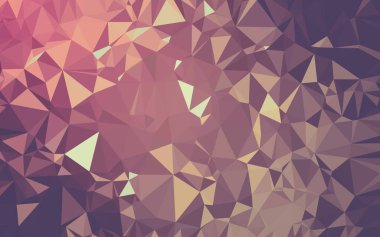 Düşük Poli arka plan, geometri üçgen