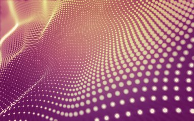 Soyut arka plan. Çokgen şekilli moleküller teknolojisi,