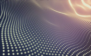 Soyut arka plan. Çokgen şekilli moleküller teknolojisi,