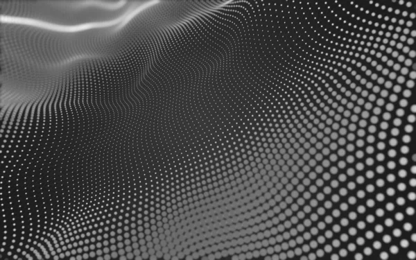 Soyut arka plan. Çokgen şekilli moleküller teknolojisi,