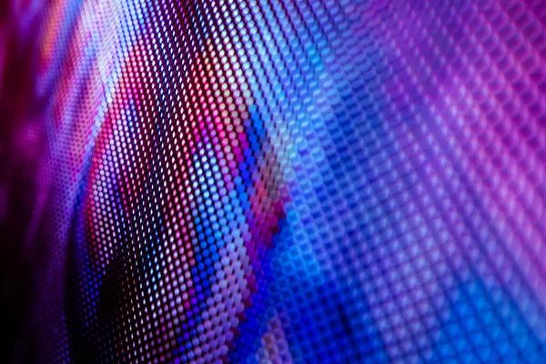 Closeup Led bulanık ekran. Led yumuşak odak arka plan. Soyut 