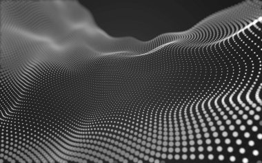 Soyut arka plan. Çokgen şekilli moleküller teknolojisi,