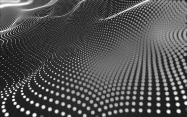 Soyut arka plan. Çokgen şekilli moleküller teknolojisi,