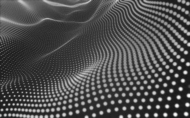 Soyut arka plan. Çokgen şekilli moleküller teknolojisi,