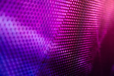 Closeup Led bulanık ekran. Led yumuşak odak arka plan. Soyut 