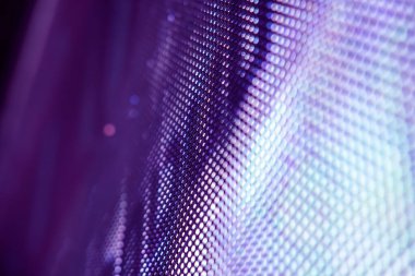 Closeup Led bulanık ekran. Led yumuşak odak arka plan. Soyut 