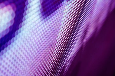 Closeup Led bulanık ekran. Led yumuşak odak arka plan. Soyut 