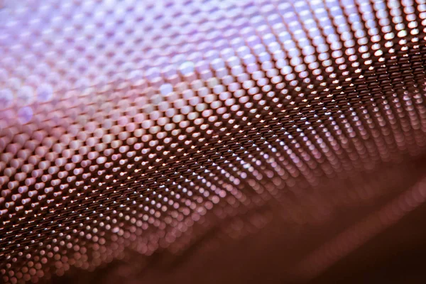 CloseUp LED blurred screen. LED soft focus background. abstract