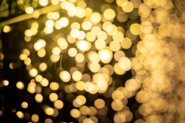 Bokeh bolas de Natal e árvore de Natal — Fotografia de Stock