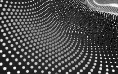 Soyut arka plan. Çokgen şekilli moleküller teknolojisi,