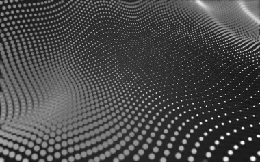 Soyut arka plan. Çokgen şekilli moleküller teknolojisi,