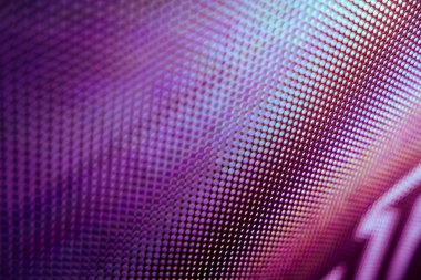 Closeup Led bulanık ekran. Led yumuşak odak arka plan. Soyut 