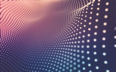 Soyut arka plan. Çokgen şekilli moleküller teknolojisi,