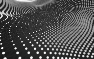 Soyut arka plan. Çokgen şekilli moleküller teknolojisi,