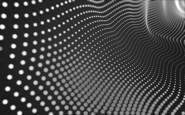 Soyut arka plan. Çokgen şekilli moleküller teknolojisi,