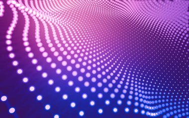 Soyut arka plan. Çokgen şekilli moleküller teknolojisi,