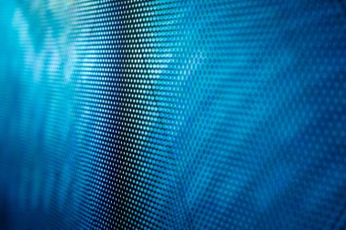 Closeup Led bulanık ekran. Led yumuşak odak arka plan. Soyut 