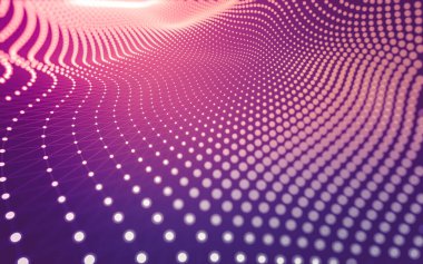 Soyut arka plan. Çokgen şekilli moleküller teknolojisi,