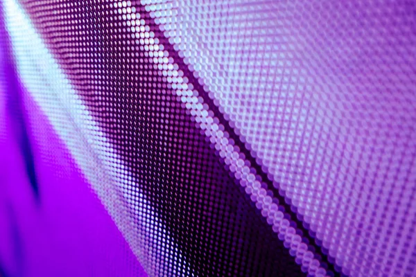 Primo piano schermo sfocato a LED. Sfondo LED soft focus. astratto — Foto Stock