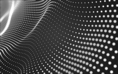 Soyut arka plan. Çokgen şekilli moleküller teknolojisi,