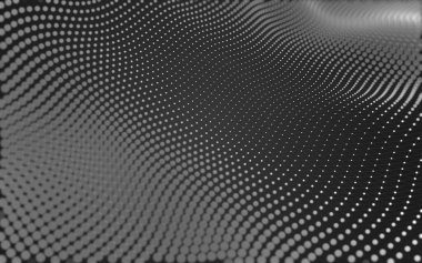 Soyut arka plan. Çokgen şekilli moleküller teknolojisi,