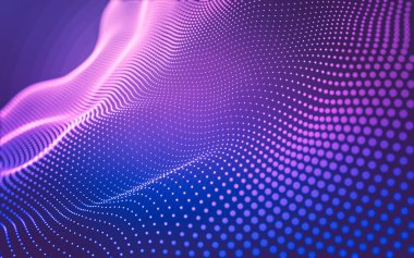 Soyut arka plan. Çokgen şekilli moleküller teknolojisi,