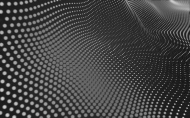 Soyut arka plan. Çokgen şekilli moleküller teknolojisi,