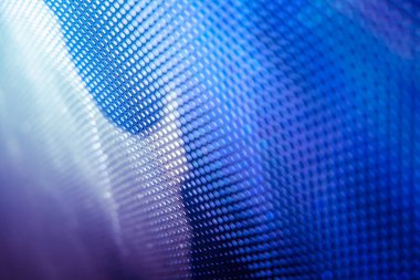 Closeup Led bulanık ekran. Led yumuşak odak arka plan. Soyut 