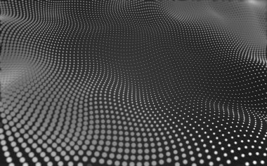 Soyut arka plan. Çokgen şekilli moleküller teknolojisi,