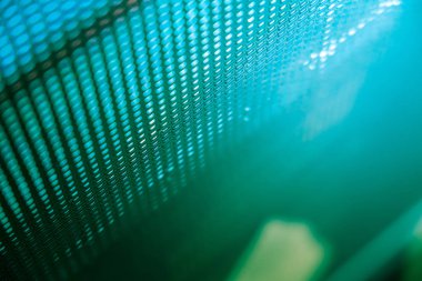 Closeup Led bulanık ekran. Led yumuşak odak arka plan. Soyut 