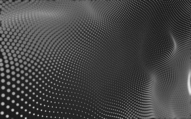 Soyut arka plan. Çokgen şekilli moleküller teknolojisi,