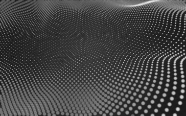 Soyut arka plan. Çokgen şekilli moleküller teknolojisi,