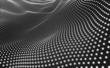 Soyut arka plan. Çokgen şekilli moleküller teknolojisi,