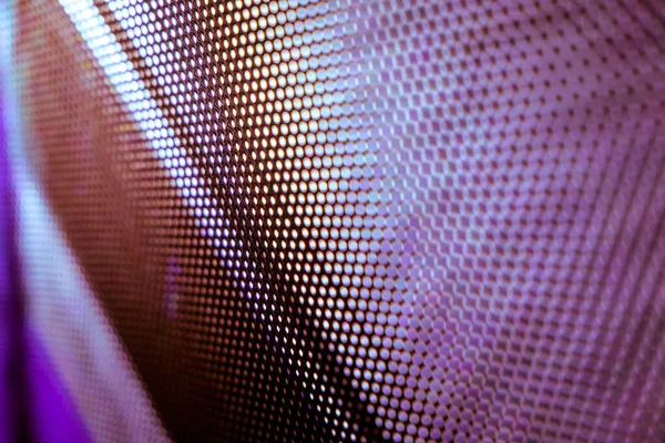 CloseUp LED blurred screen. LED soft focus background. abstract