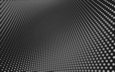 Soyut arka plan. Çokgen şekilli moleküller teknolojisi,