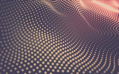 Soyut arka plan. Çokgen şekilli moleküller teknolojisi,