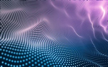 Soyut arka plan. Çokgen şekilli moleküller teknolojisi,