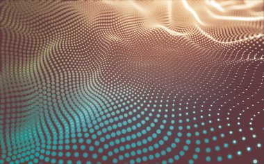 Soyut arka plan. Çokgen şekilli moleküller teknolojisi,