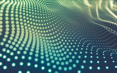 Soyut arka plan. Çokgen şekilli moleküller teknolojisi,